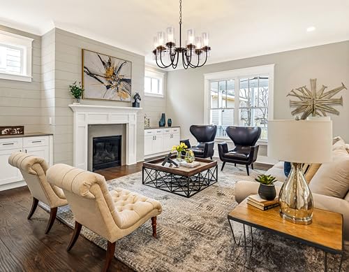 Black Farmhouse Chandelier