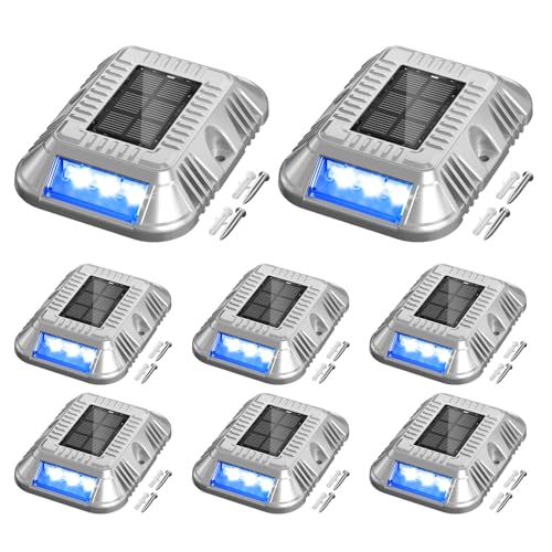 Solar Dock Lights Marine 8 Pack (8 Count)