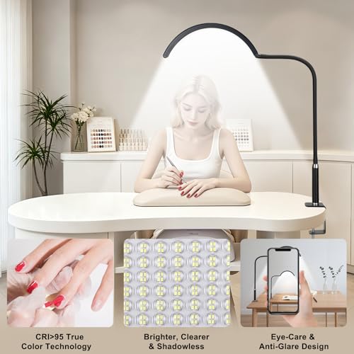 Half Moon Light for Nail Desk