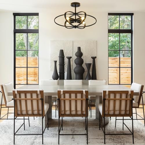 Semi Flush Mount Ceiling Light Chandelier