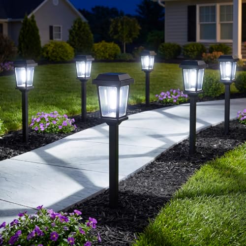12 Pack Solar Lights Outdoor Pathway (12 Count)