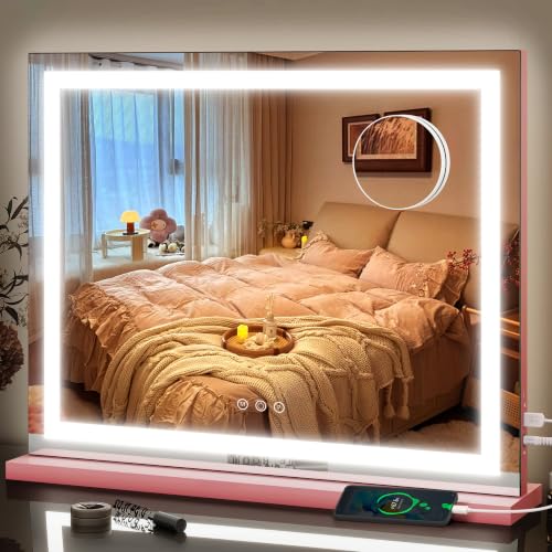 Vanity Mirror with Lights 23"x18"