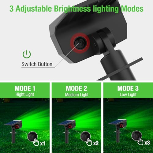 Solar Spot Lights Outdoor (4 Count)