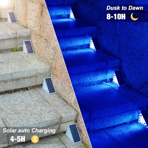 Solar Stair Lights 6 Pack (6 Count)