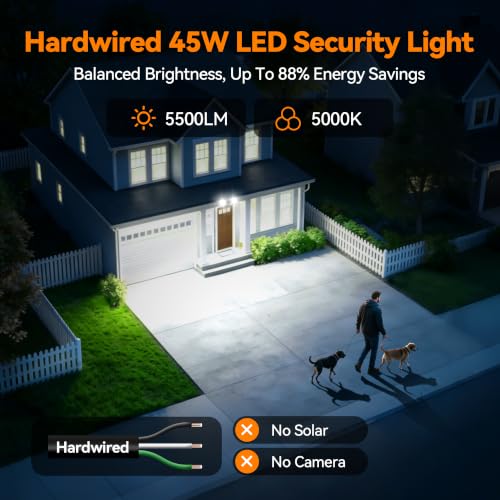 45W 5500LM Outdoor Flood Lights