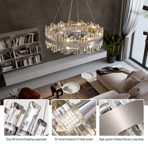 Modern Crystal Chandelier 16