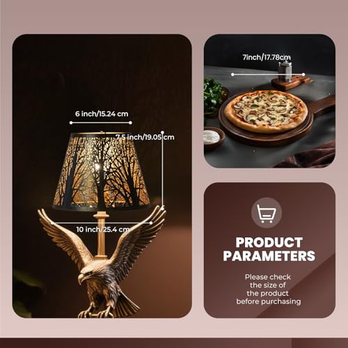 Small Lamp Shades For Table Lamps Pattern 6'' Top 10'' Bottom 7.5'' Height