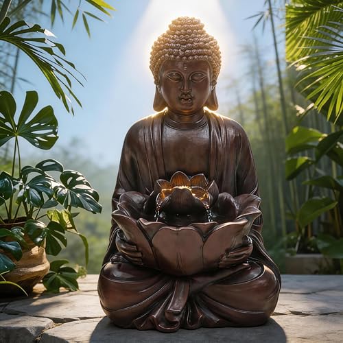Zen Buddha Water Fountain Outdoor