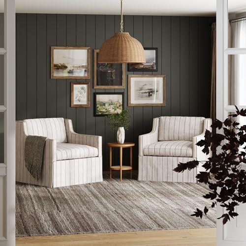 Augustine Modern Farmhouse Rattan Pendant Light