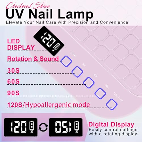 Red Light UV LED Nail Lamp