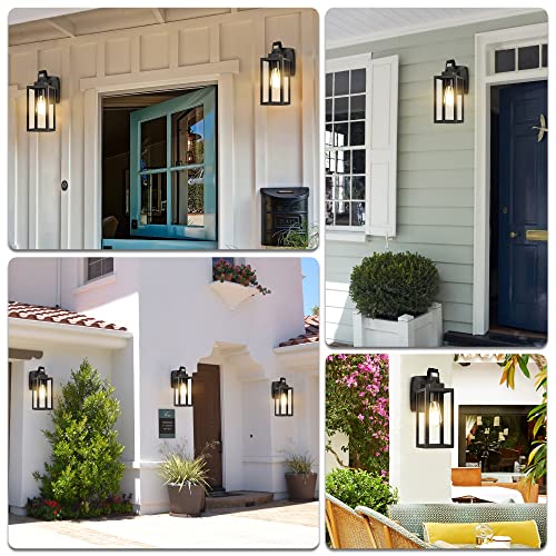 Outdoor Porch Lights with GFCI Outlet