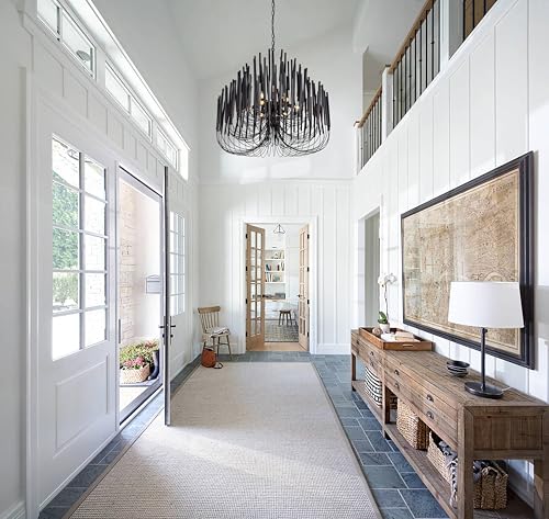 Modern Farmhouse Chandelier for Dining Room 36"