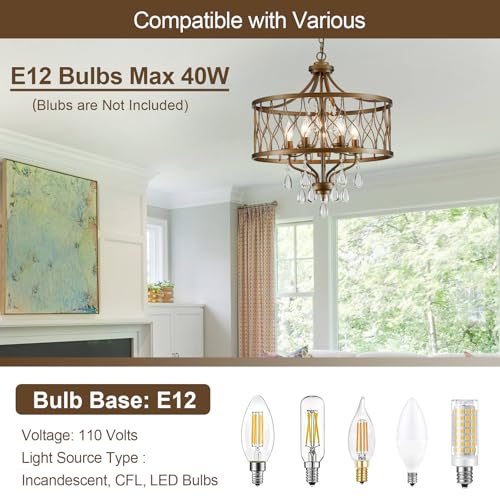 Modern Crystal Chandelier