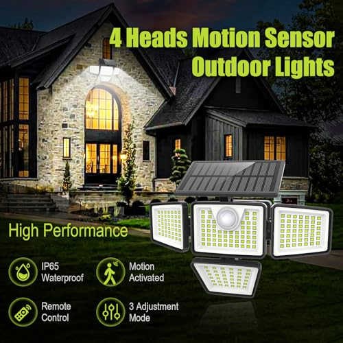 3000LM Solar Lights (2 Count)