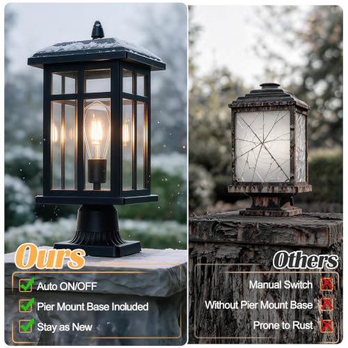19" Outdoor Post Light