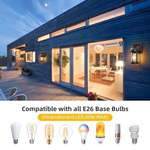Dusk to Dawn Outdoor Wall Lights