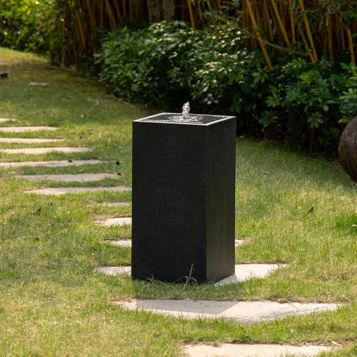 25.98” H Outdoor Water Fountain Made with Eco