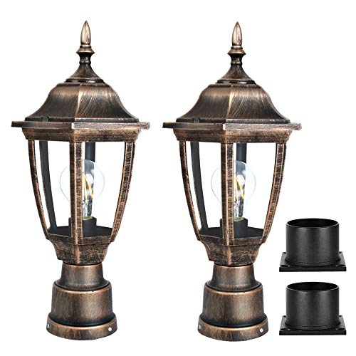 Outdoor Post Lights (2 Count)