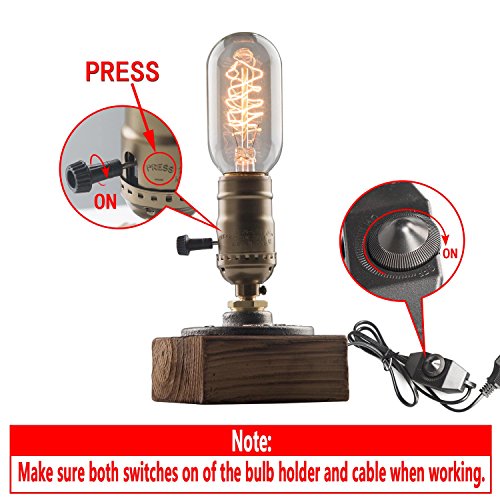 Industrial Steampunk Desk Lamp