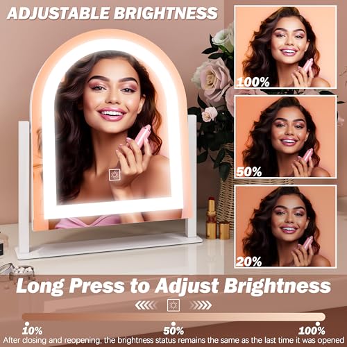 Vanity Mirror with Lights 15"x13" Makeup Mirror with Lights