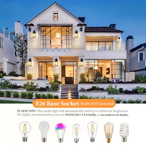 18'' Large Motion Sensor Outdoor Lights (2 Count)