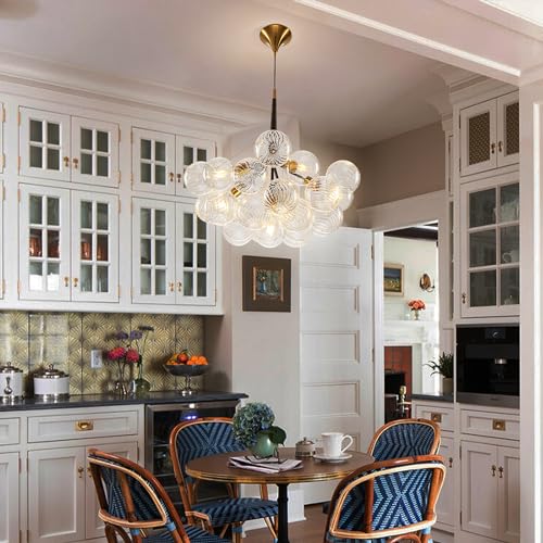 Bubble Ball Glass Chandelier