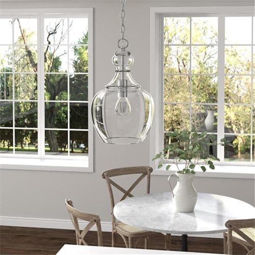 11" Pendant Light Fixture with 6' Adjustable Cord