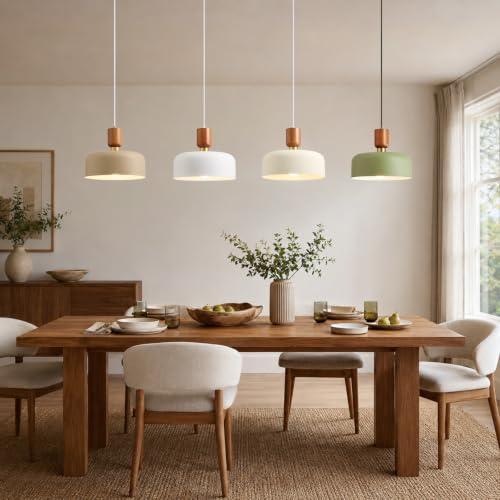 Nordic Sculptural White Pendant Light