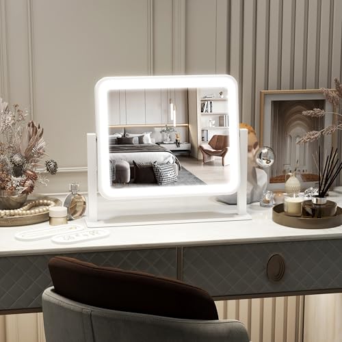Vanity Mirror with Lights 16"×13" Makeup Mirror with Lights
