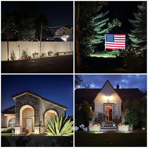 Solar Lights Outdoor Waterproof IP65 (4 Count)