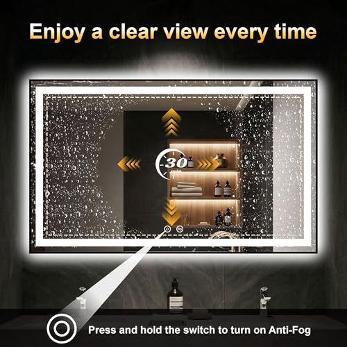 LED Bathroom Mirror with Light