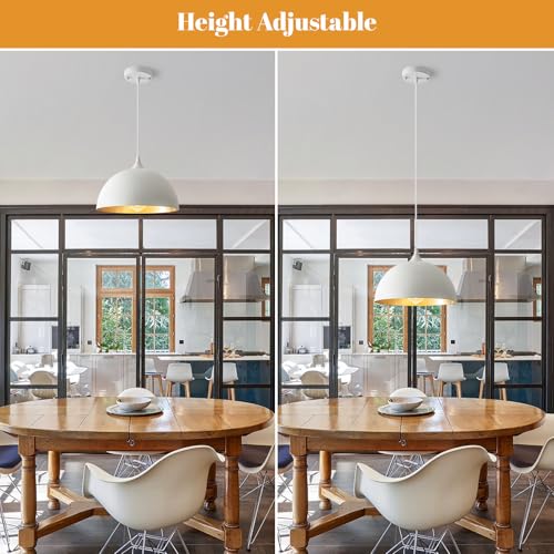 White Pendant Light (2 Count)