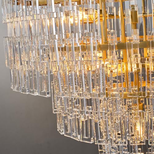 36 Inch Round Crystal Chain Double