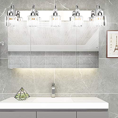 Modern LED Crystal Bathroom Vanity Lights 5