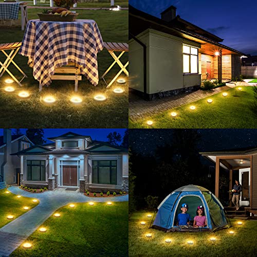 Solar Lights Outdoor Waterproof (8 Count)