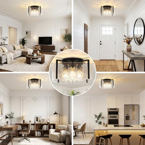 16" Semi Flush Mount Ceiling Light