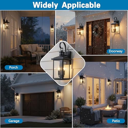 18" Large Motion Sensor Outdoor Porch Lights