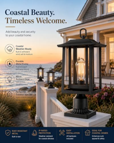 Outdoor Post Lights (2 Count)