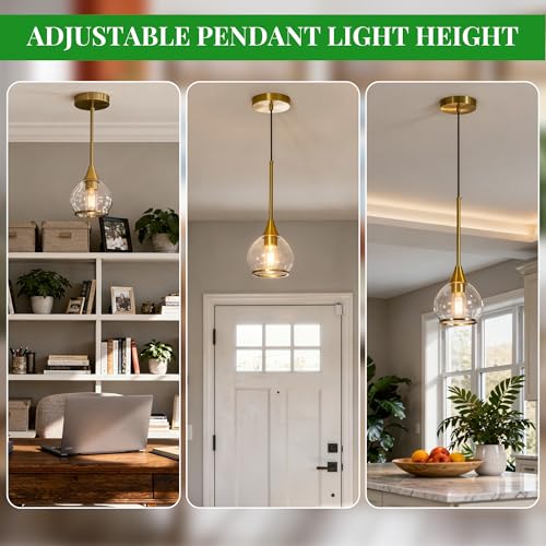 Gold Pendant Light Kitchen Island