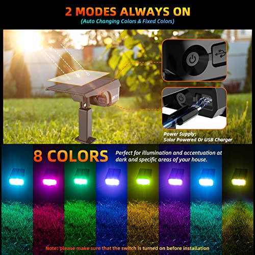 Solar Spotlights Outdoor