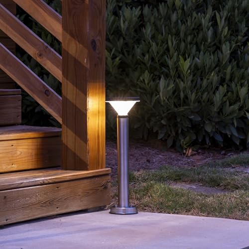 Luxor Bollard Outdoor Solar Pathway Light
