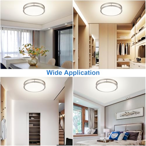 DLLT 2Pack Flush Mount LED Ceiling Light