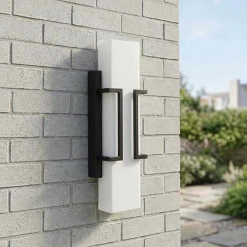 Modern Dusk to Dawn Outdoor Wall Lights