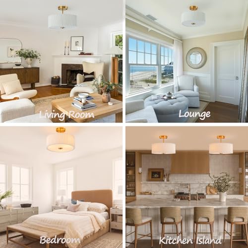 Semi Flush Mount Ceiling Light