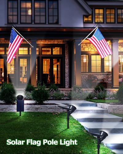 Solar Spot Lights Outdoor (2 Count)