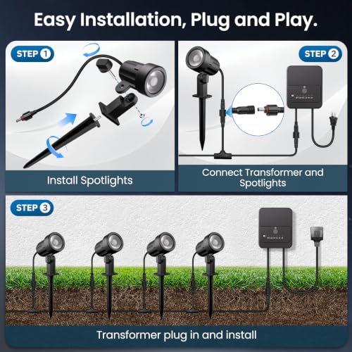 Low Voltage Landscape Lights Kit