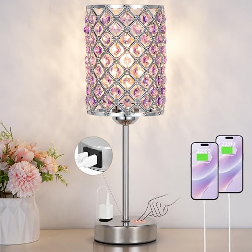 Crystal Lamps for Night Stands