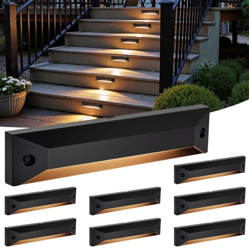 8 Inch Low Voltage LED Step Lights (8 Count)