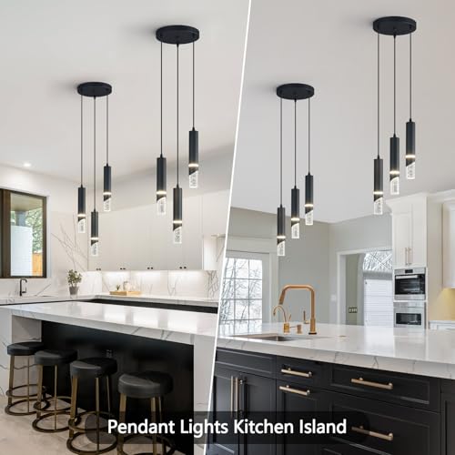 Modern Dimmable Led Pendant Lights Kitchen Island