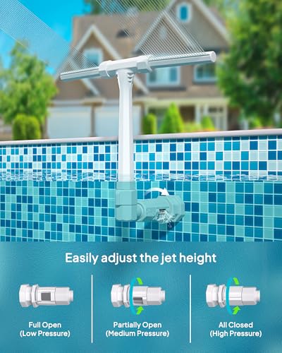 Dual Spray Pool Fountain for Above Ground and Inground